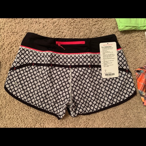 Soul Geo Silver Spoon /Black sz 4 speed shorts - Picture 7 of 9